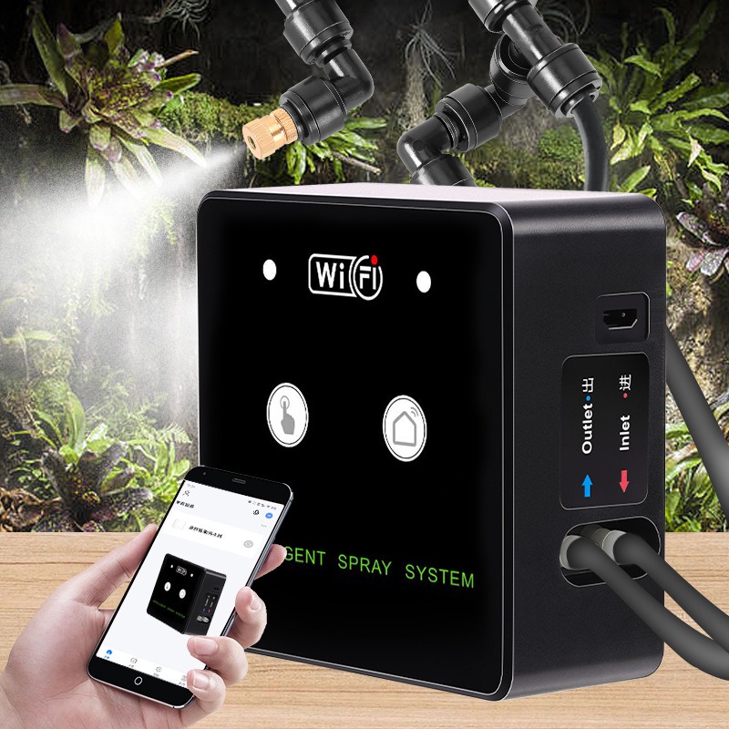 Smart Humidifier - 열대 우림 분무기 WiFi 제어 자동