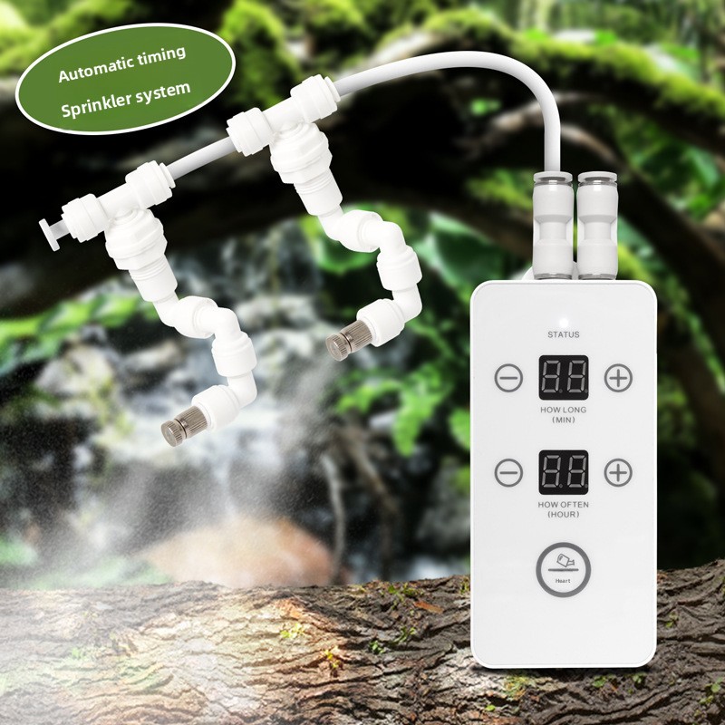 Smart Humidifier - 자동 파충류 양서류 미스팅 시스템 (테라리움,