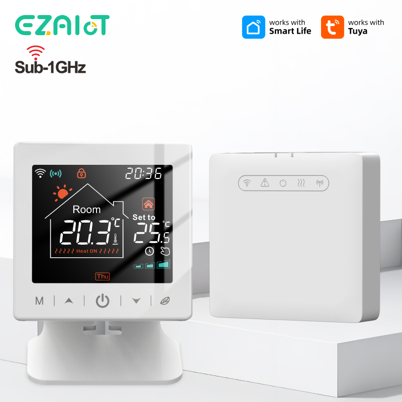Smart Home Furniture - 스마트 홈 와이파이 온도조절기 투야 RF