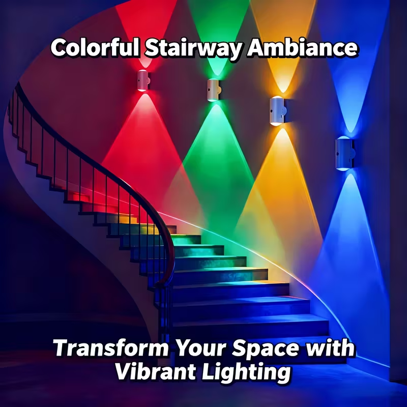 Motion Sensor Light - RGB 스마트 모션 센서 스포트라이트 충전식