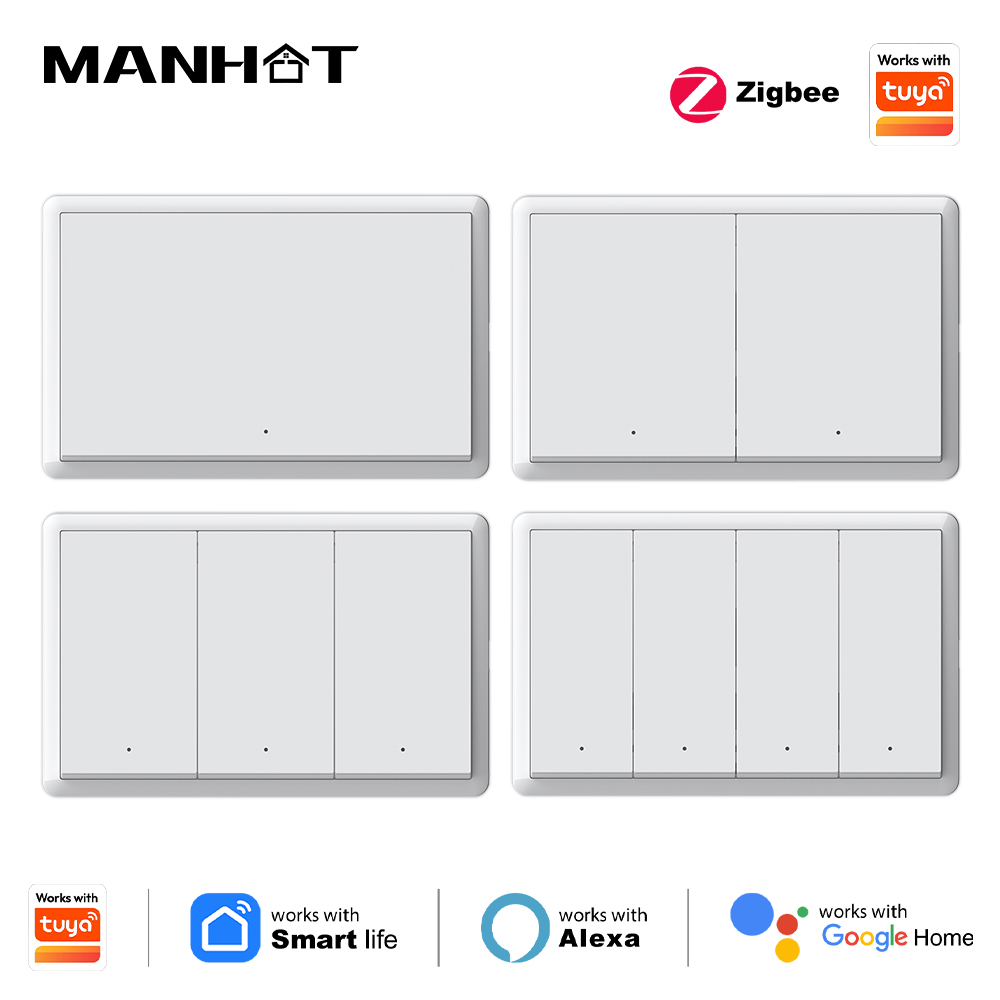 Smart Home Ikea - 맨핫 스마트 지그비 스위치, 중성선 필요