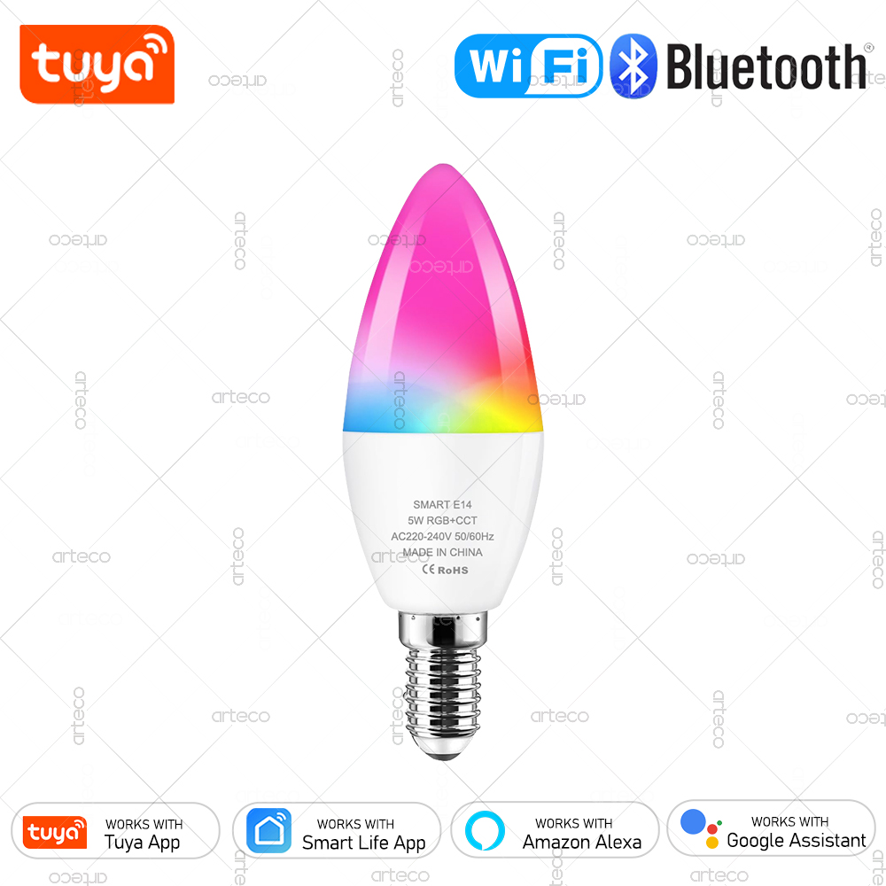 Smart Home Furniture - Tuya E14 촛불 램프 스마트 라이프