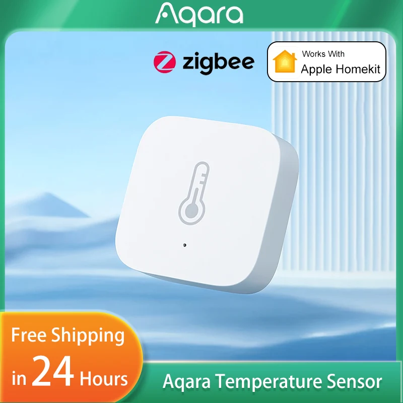 Smart Home Hub Matter - Aqara 온도 센서 Zigbee 스마트 공기질