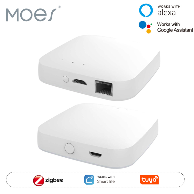 Smart Home Market - MOES Tuya ZigBee3.0 스마트 허브, 무선/유선