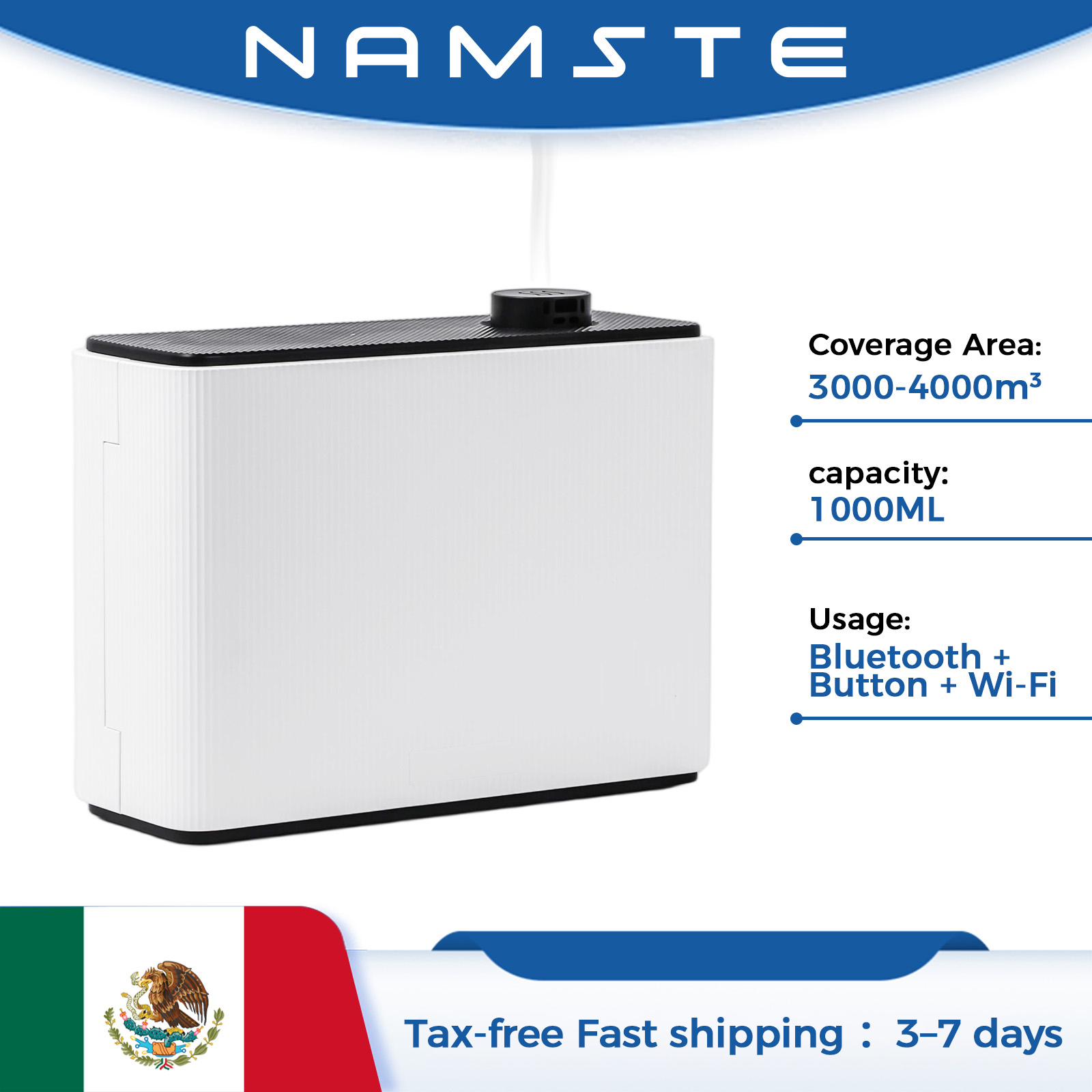 Smart Home Fragrance Diffuser - NAMSTE 1000ML 향기 디퓨저 스마트 향기