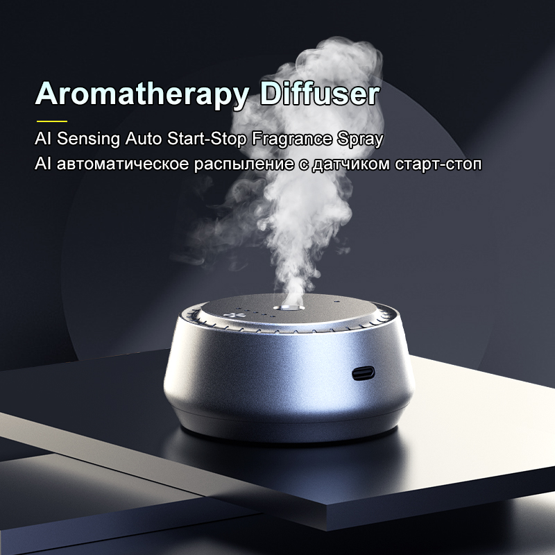 Smart Home Fragrance Diffuser - 스마트 아로마테라피 디퓨저 AI 자동 감지