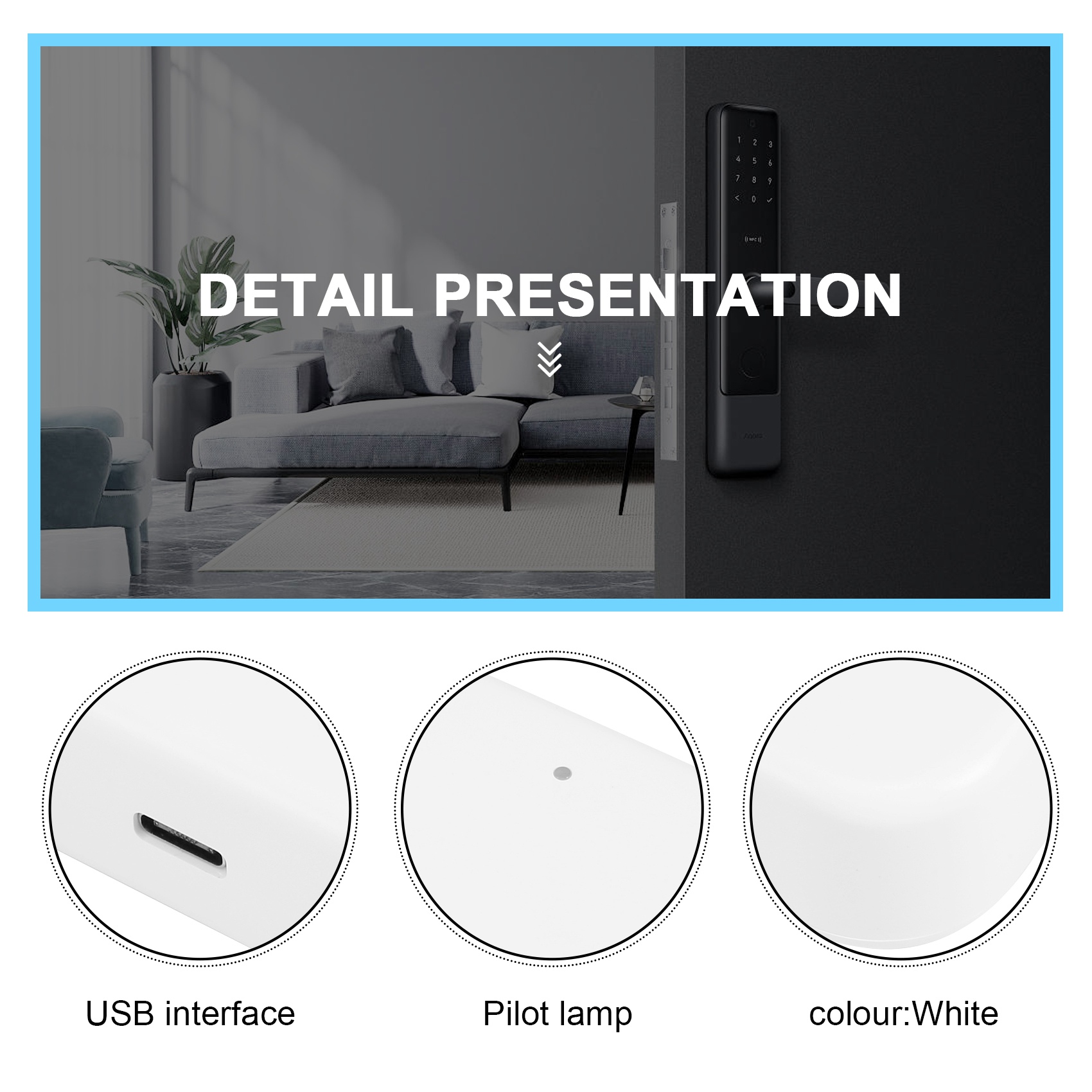 Smart Home Hub - 블루투스 와이파이 게이트웨이 지문 비밀번호 스마트