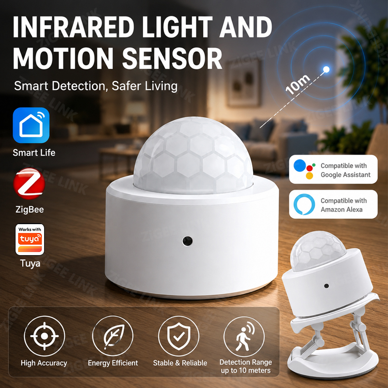 Smart Home Security - ZigBee 3.0 PIR 모션 센서 무선
