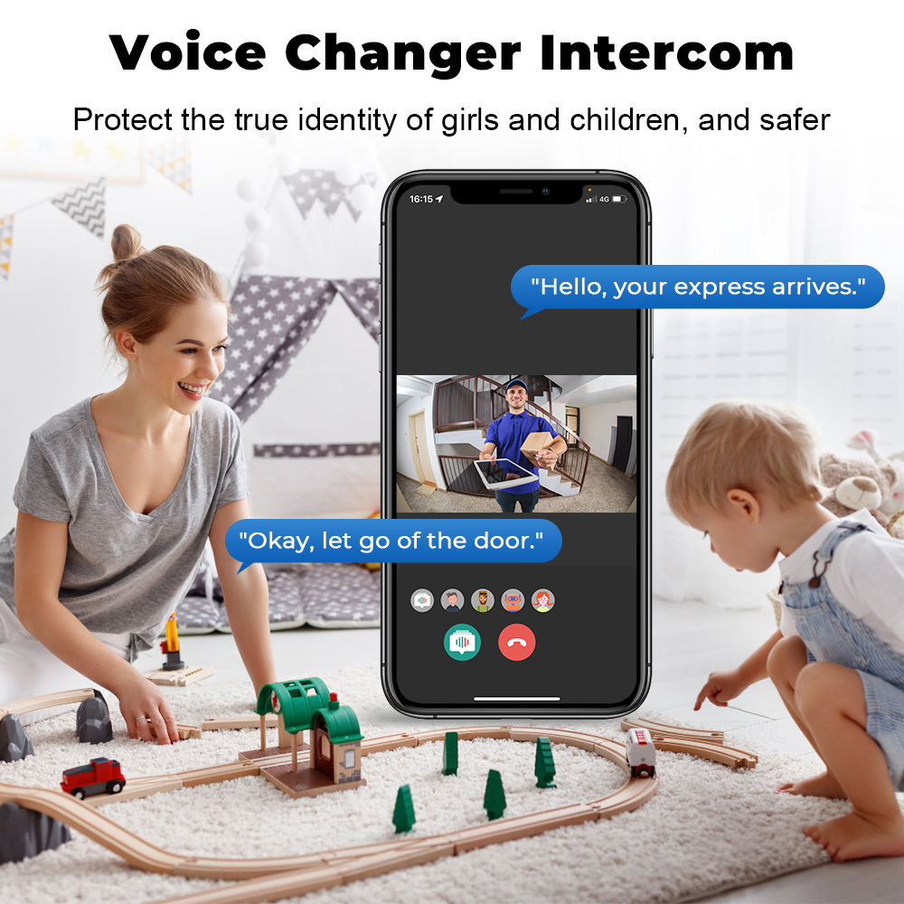 무선 비디오 초인종 카메라, IR 야간 투시 기능이 있 - Smart Home Video Doorbell Enhanced Security With Smart Doorbell 리뷰 및 가격