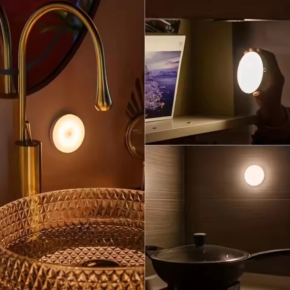USB 충전식 LED 야간 조명등(스위치 포함), 모션 - Motion Sensor Light 리뷰 및 가격
