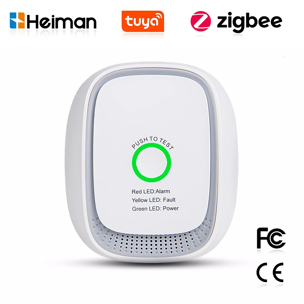 HEIMAN Zigbee Tuya 가연성 가스 센서 천 - Smart Home Security 리뷰 및 가격