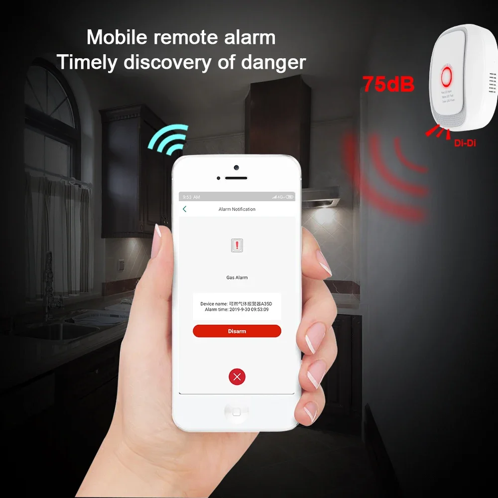 HEIMAN Zigbee Tuya 가연성 가스 센서 천 - Smart Home Security 리뷰 및 가격