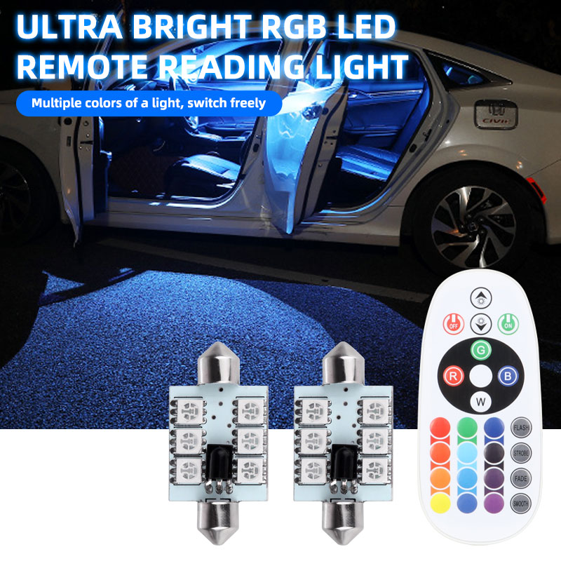 2개 LED C5W 페스툰 루프 C10W 31mm 36 - Voice Control Light Bulb 리뷰 및 가격