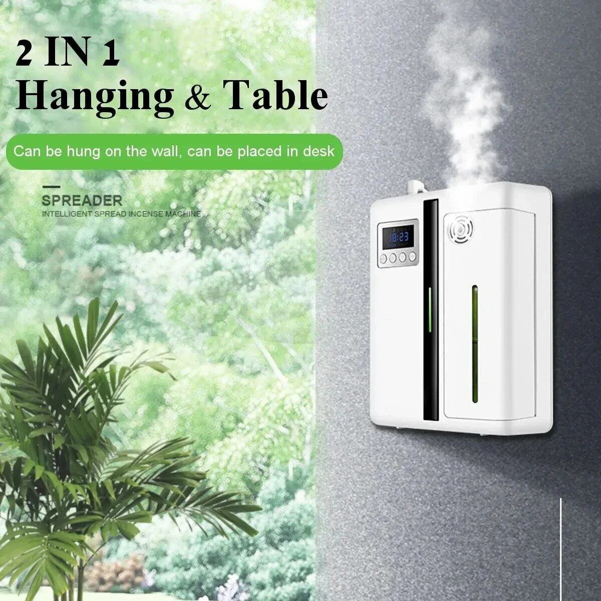 160ml 무수향 디퓨저 블루투스 벽걸이형 향기 기계  - Smart Home Fragrance Diffuser 리뷰 및 가격