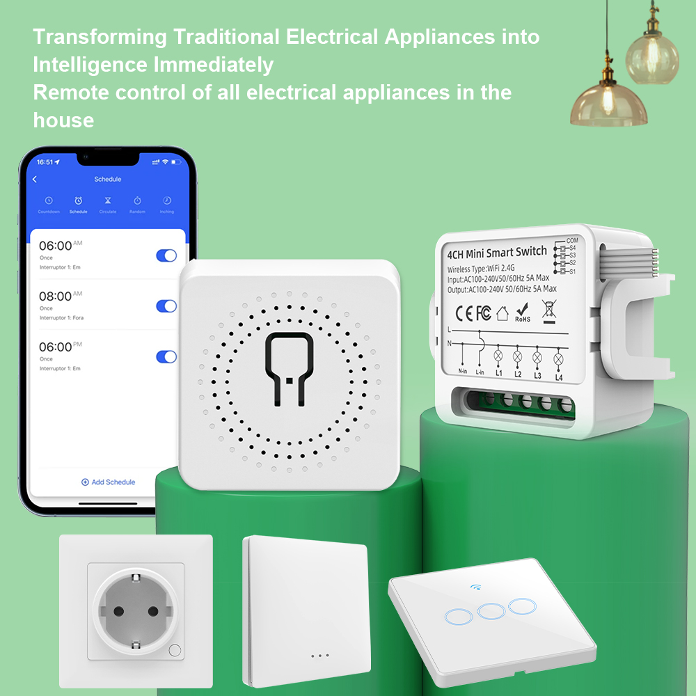 투야 와이파이 스마트 스위치 1/2/3/4 갱 4방향  - Smart Home Certification 리뷰 및 가격