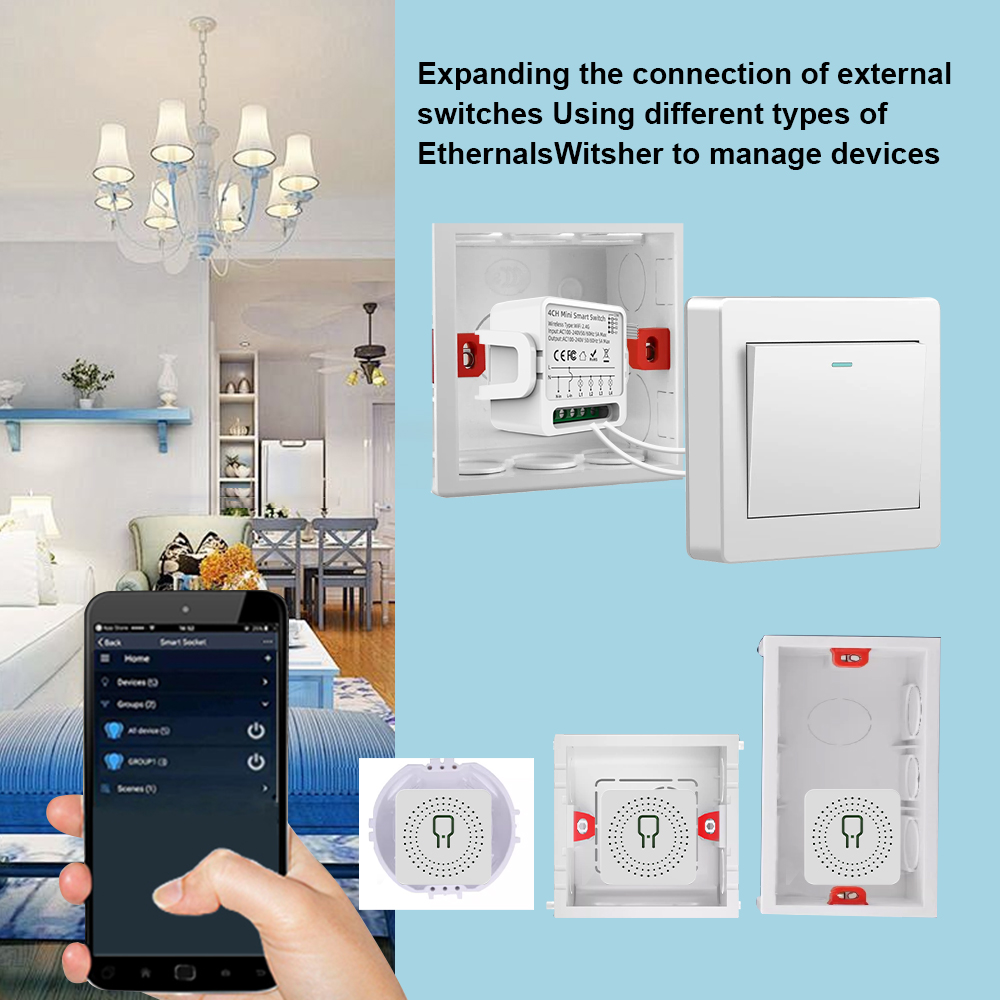 투야 와이파이 스마트 스위치 1/2/3/4 갱 4방향  - Smart Home Certification 리뷰 및 가격
