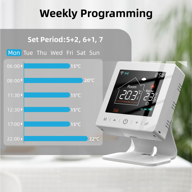 스마트 홈 와이파이 온도조절기 투야 RF 무선 가스 보 - Smart Home Furniture 리뷰 및 가격