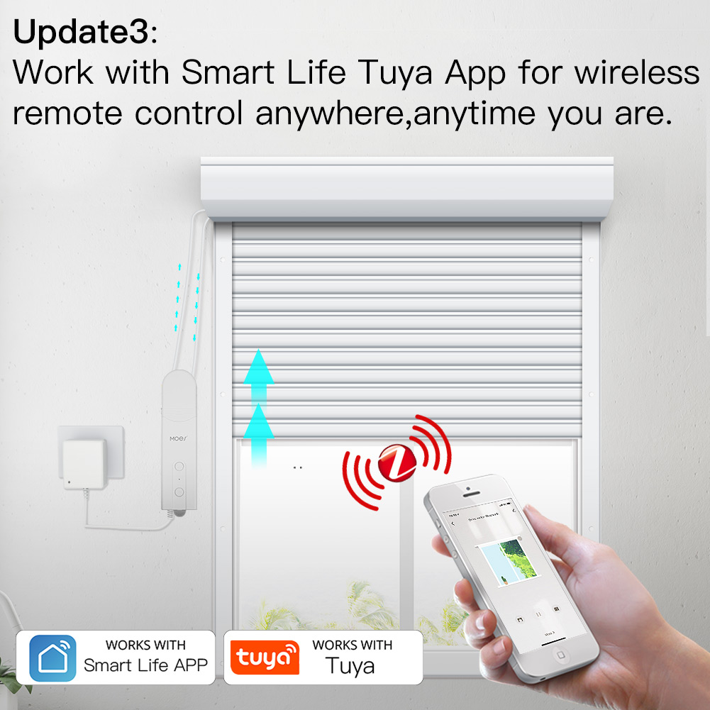 MOES ZigBee 스마트 DIY 전동 롤러 블라인드 - Smart Home Market 리뷰 및 가격