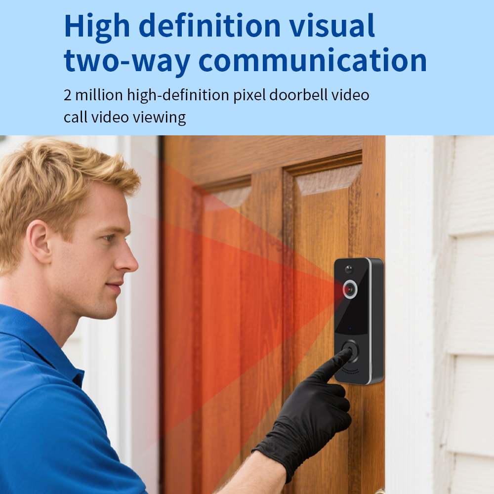 1080P WIFI 비디오 초인종 TTLOCK 앱 스마 - Smart Home Video Doorbell Enhanced Security With Smart Doorbell 리뷰 및 가격