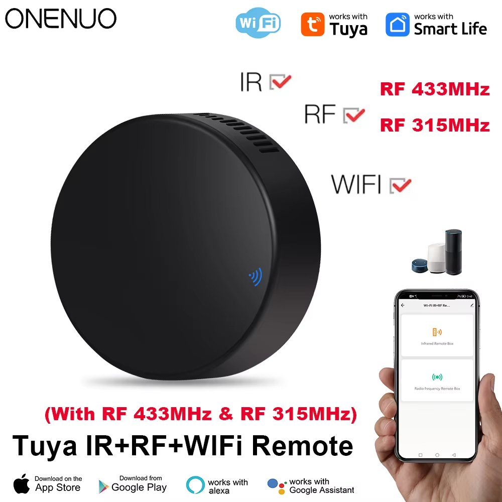 Tuya WiFi RF IR 원격 제어 433MHz/3 - Smart Home Ikea 리뷰 및 가격