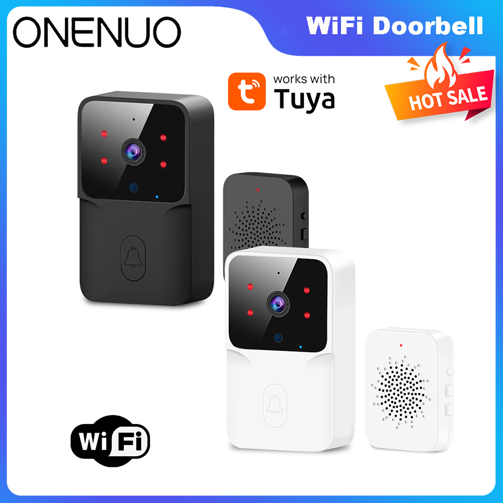 투야 와이파이 비디오 초인종 무선 HD 카메라 IR 알 - Smart Home Video Doorbell Enhanced Security With Smart Doorbell 리뷰 및 가격
