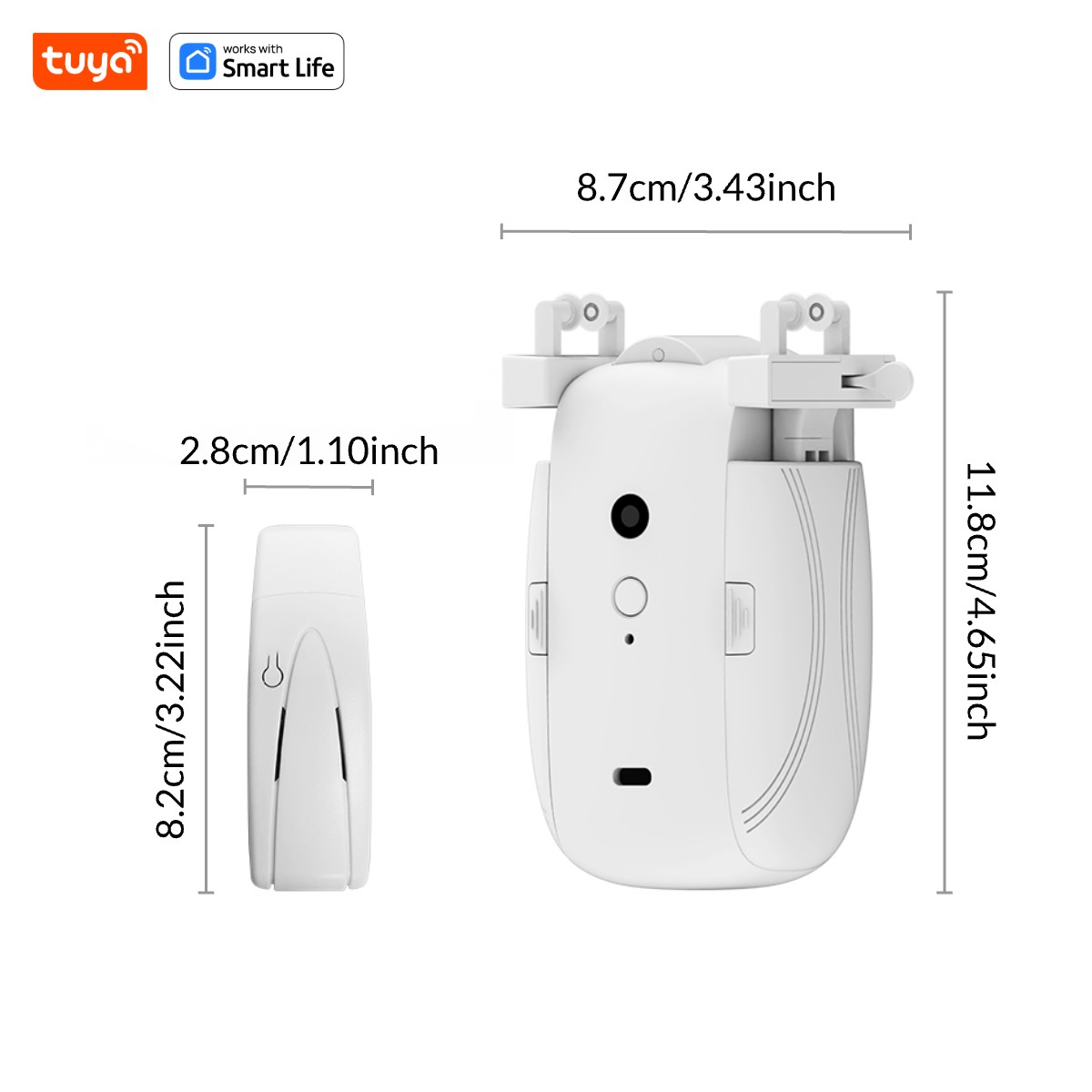T/U 레일 트랙용 투야 스마트 와이파이 커튼 로봇,  - Smart Home Hub Matter 리뷰 및 가격
