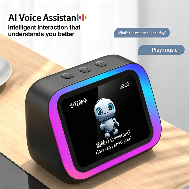 AI 음성 어시스턴트 블루투스 스피커 RGB 컬러 조명 - Smart Home Security 리뷰 및 가격