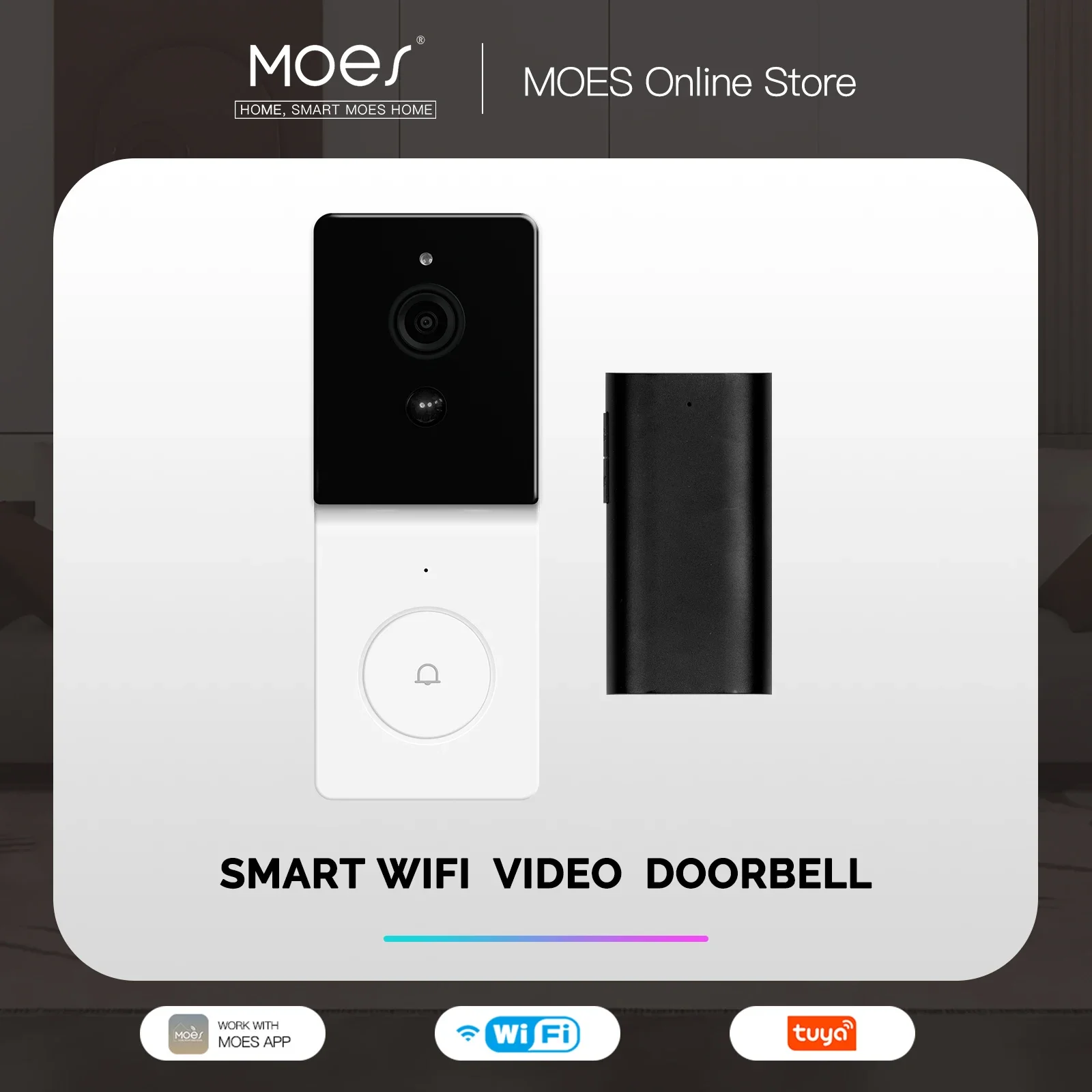 모에스 투야 스마트 와이파이 비디오 초인종 카메라 (양 - Smart Home Video Doorbell Enhanced Security With Smart Doorbell 리뷰 및 가격
