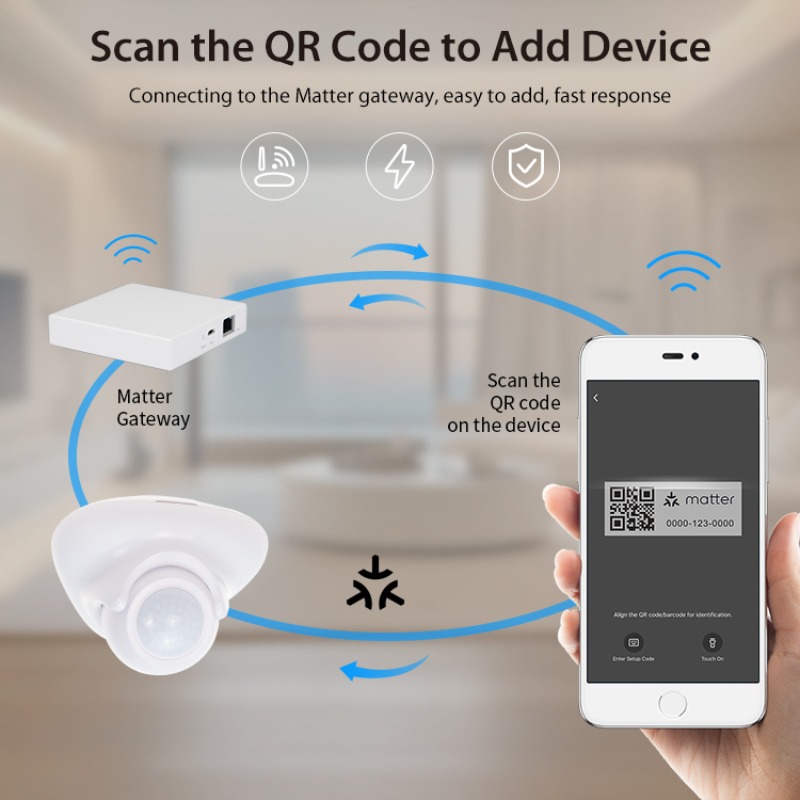 Tuya Matter Thread 인간 존재 감지 센서 - Smart Home Hub Matter 리뷰 및 가격