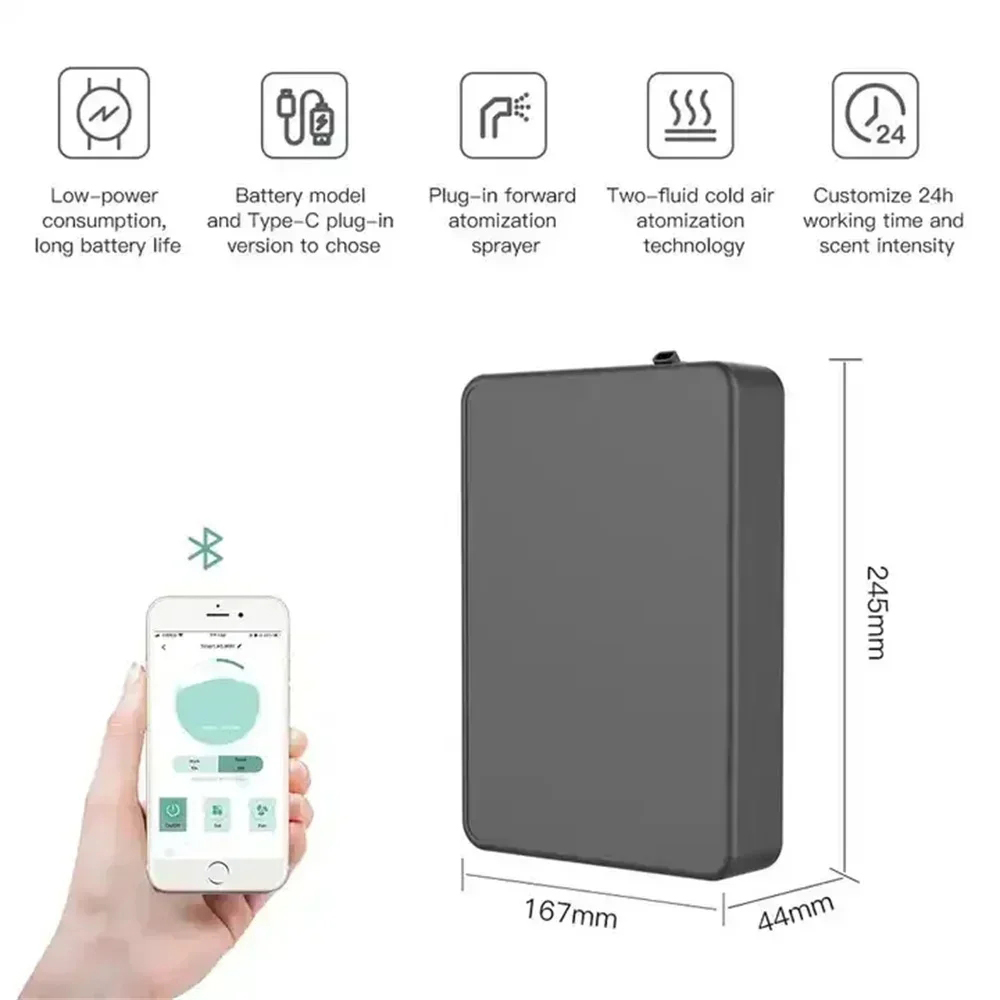 500ML 용량 향수 디퓨저 가정용 스마트 향기 공기  - Smart Home Fragrance Diffuser 리뷰 및 가격
