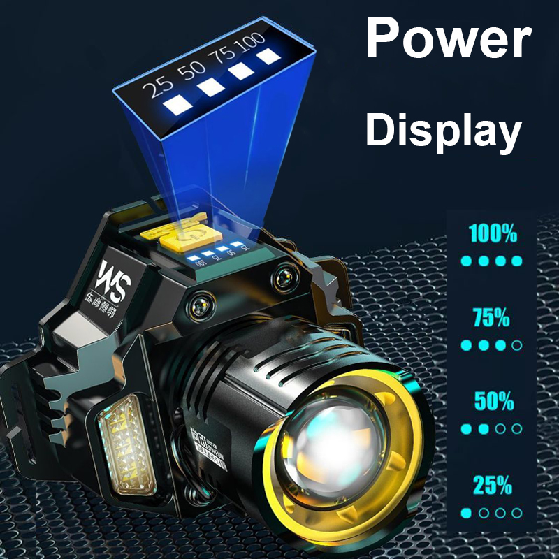 강력한 LED 헤드램프 모션 센서 헤드라이트 18650 - Motion Sensor Light 리뷰 및 가격