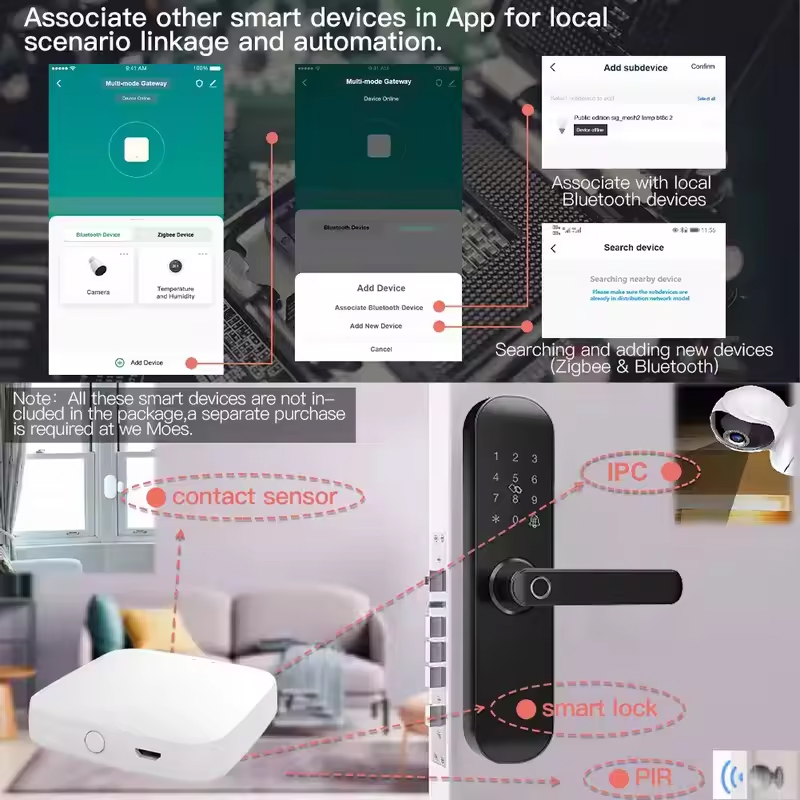 MOES Tuya ZigBee3.0 스마트 허브, 무선 - Smart Home Market 리뷰 및 가격