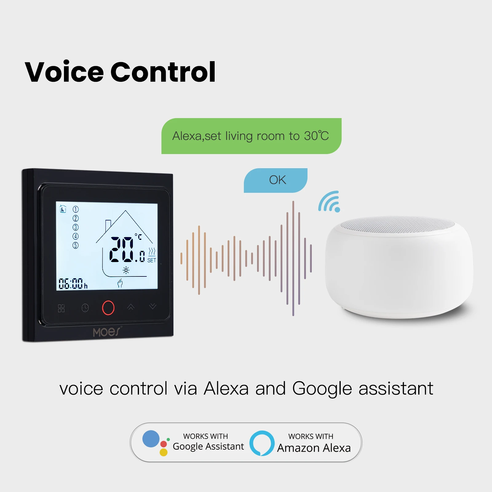 MOES Tuya ZigBee 스마트 온도 조절기 실내 - Smart Home Furniture 리뷰 및 가격