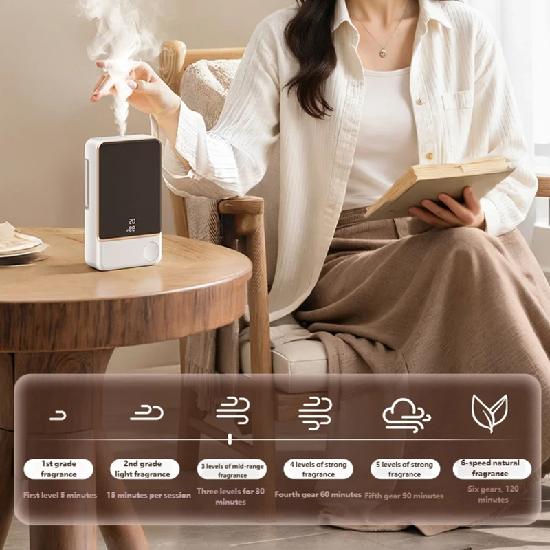 스마트 아로마 디퓨저 공기청정기 5단계 디지털 디스플레 - Smart Home Fragrance Diffuser 리뷰 및 가격