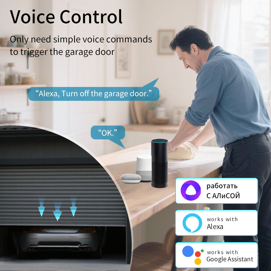 투야 스마트 와이파이 또는 지그비 차고 문 개폐기 컨트 - Smart Home Certification 리뷰 및 가격