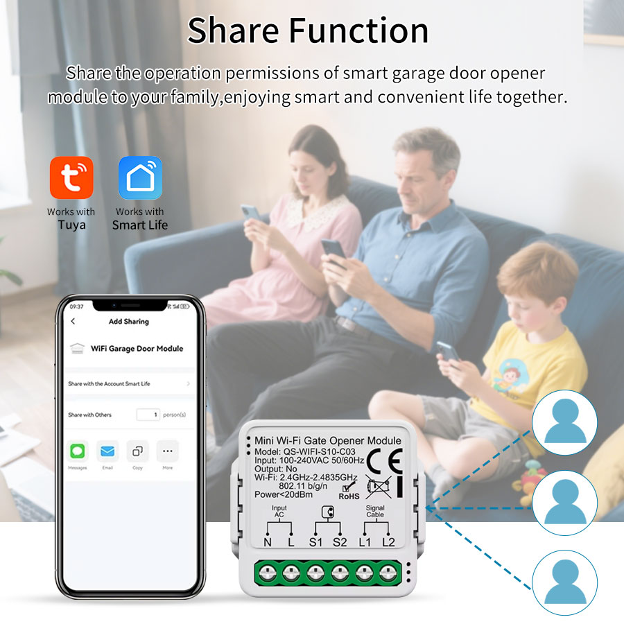 투야 스마트 와이파이 또는 지그비 차고 문 개폐기 컨트 - Smart Home Certification 리뷰 및 가격