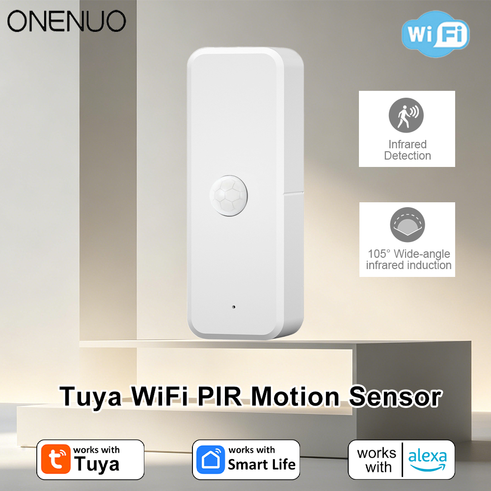 새로운 Tuya WiFi PIR 모션 감지기 인체 적외 - Smart Home Security 리뷰 및 가격