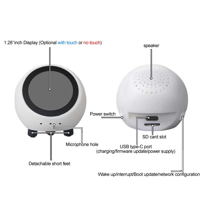 ESP32 S3 1.28 인치 N16R8 개발 보드 D - Smart Home Gadgets 리뷰 및 가격