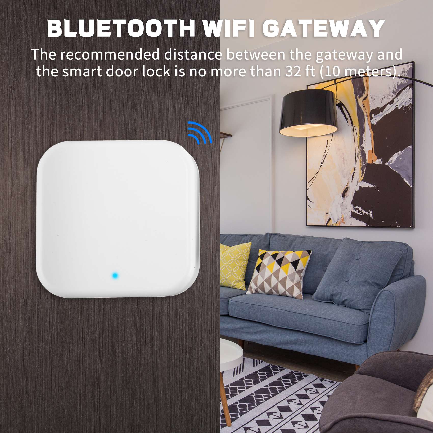 블루투스 와이파이 게이트웨이 지문 비밀번호 스마트 전자 - Smart Home Hub 리뷰 및 가격