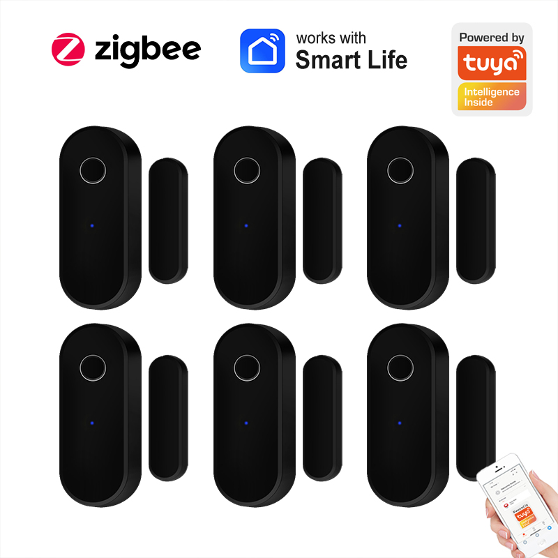 Tuya 스마트 지그비 도어 센서 도어 창 열기 닫기  - Smart Home Full System 리뷰 및 가격
