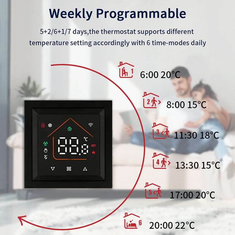 스마트 WiFi 온도조절기, Tuya Smart Lif - Smart Home Full System 리뷰 및 가격