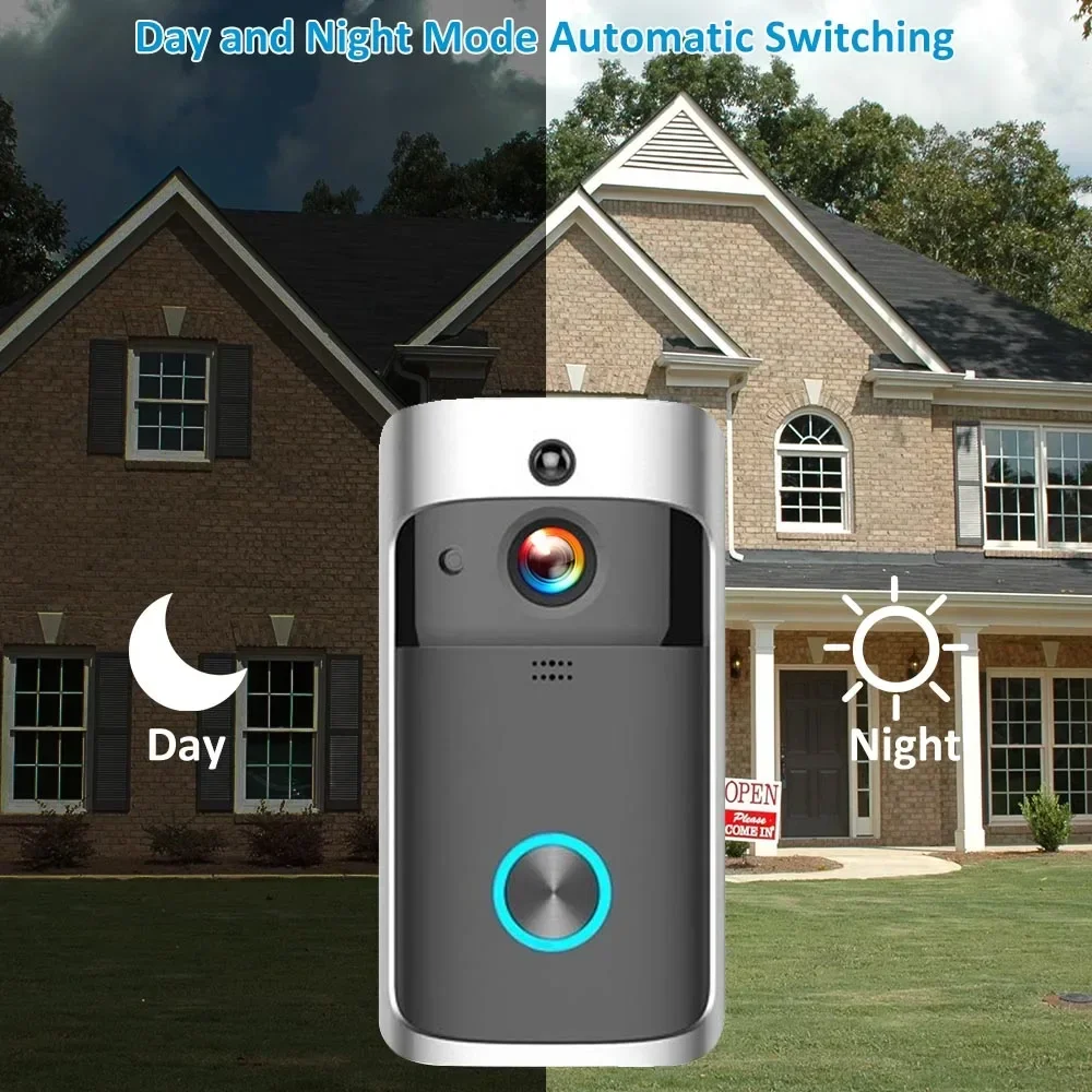720P HD 스마트 홈 무선 와이파이 초인종 카메라, - Smart Home Video Doorbell Enhanced Security With Smart Doorbell 리뷰 및 가격