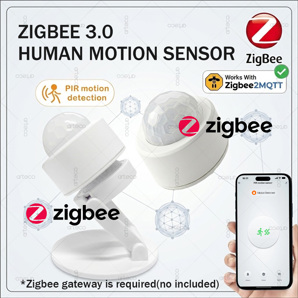 Zigbee 3.0 미니 PIR 모션 센서 인체 적외선 - Smart Home Security 리뷰 및 가격