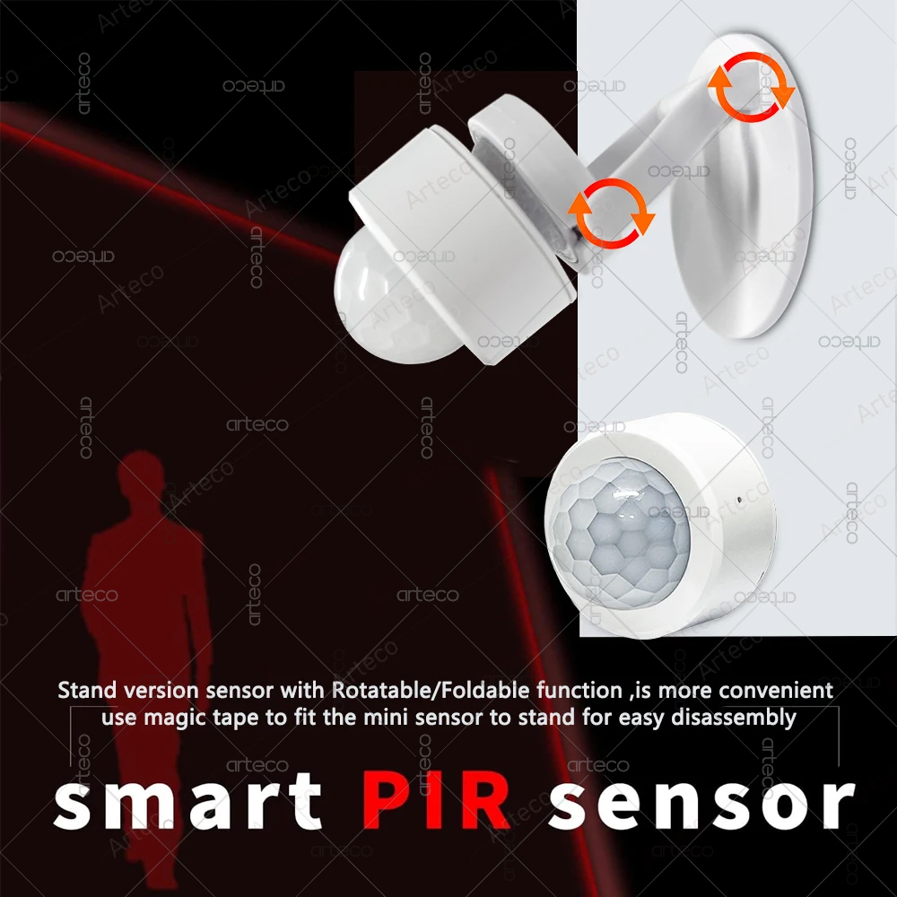 Zigbee 3.0 미니 PIR 모션 센서 인체 적외선 - Smart Home Security 리뷰 및 가격