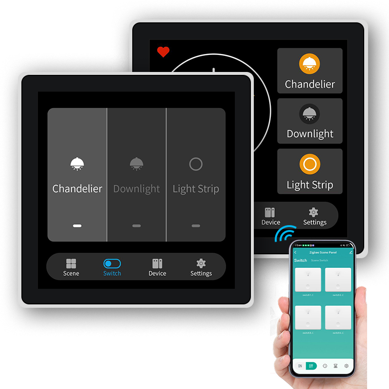 FUERS 4 인치 터치 스크린 다기능 스마트 벽 스위 - Smart Home Gadgets 리뷰 및 가격
