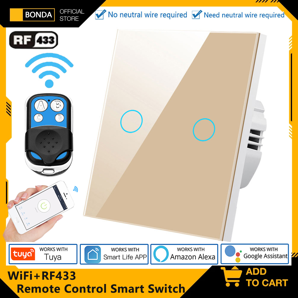 Tuya EU WiFi + RF433 스마트 원격 제어 - Smart Home Full System 리뷰 및 가격