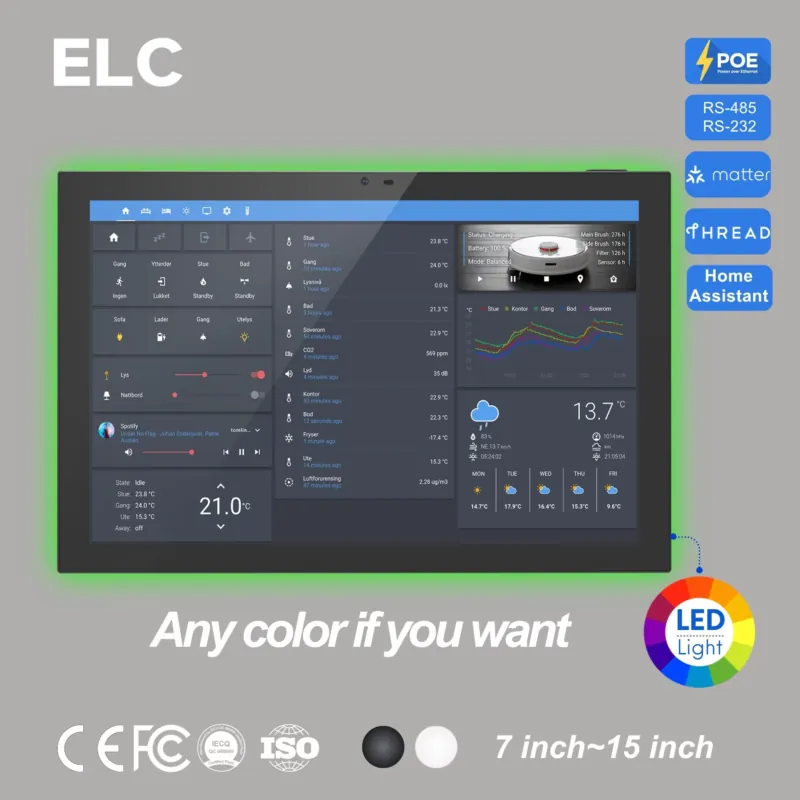 홈 어시스턴트 10.1인치 안드로이드 14 스마트 홈  - Smart Home Gadgets 리뷰 및 가격