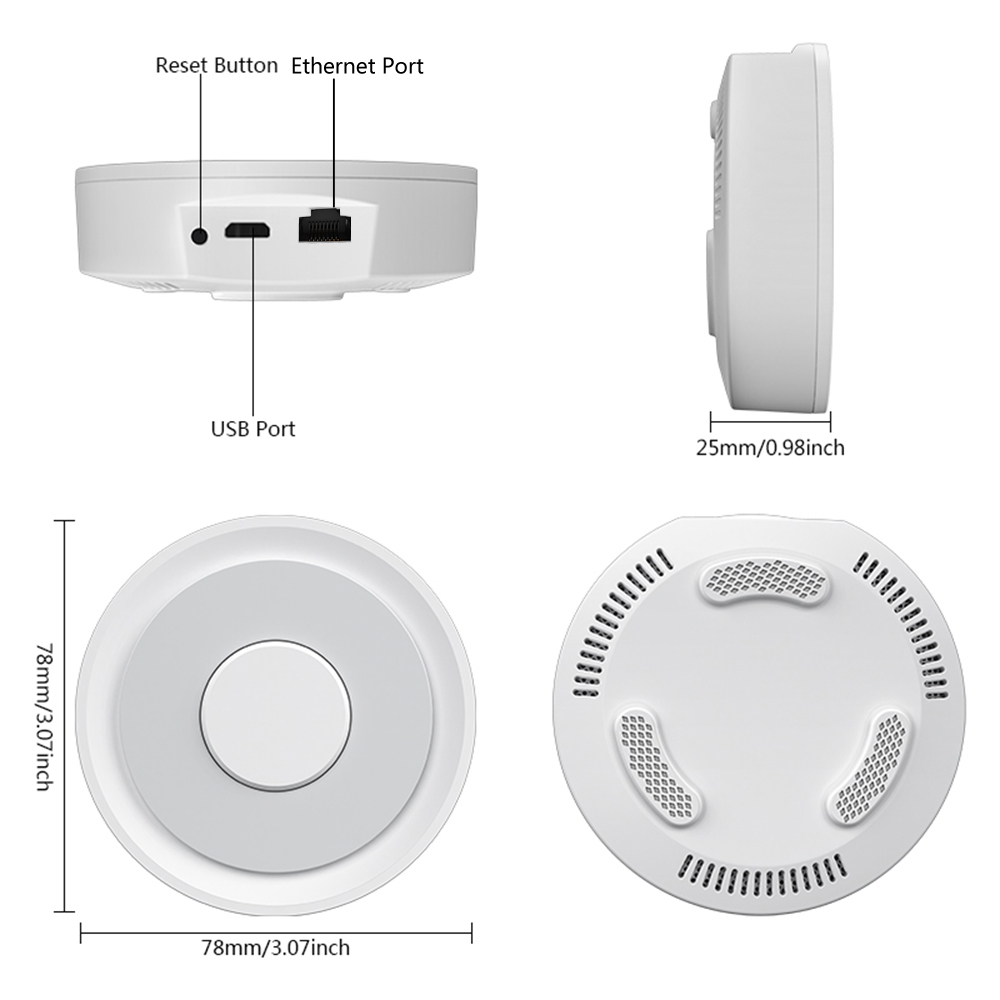 Tuya-ZigBee 스마트 게이트웨이 홈키트, 유선  - Smart Home Hub Matter 리뷰 및 가격